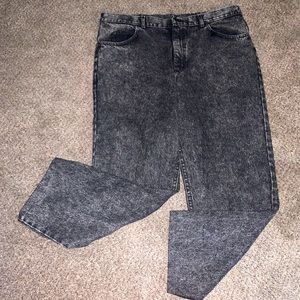 Vintage 80’s Lee Acid Wash Denim Jeans